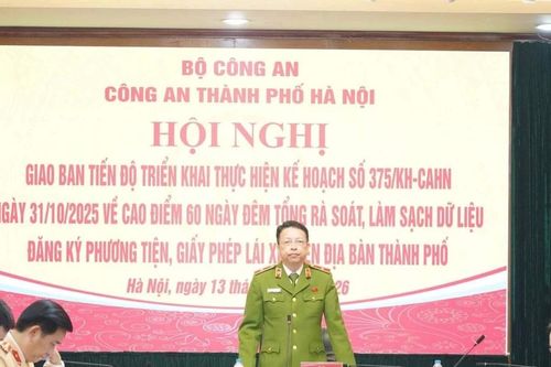 Tập trung cao điểm, tăng tốc làm sạch dữ liệu đăng ký phương tiện, giấy phép lái xe