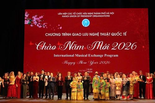 Đặc sắc Chương trình giao lưu nghệ thuật quốc tế 'Chào năm mới 2026'