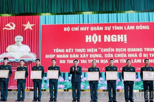 Lâm Đồng: Mỗi ngôi nhà được xây dựng là một mái ấm nghĩa tình quân-dân