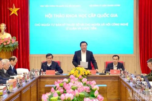 Chủ nghĩa tư bản kỹ thuật số và chủ nghĩa xã hội công nghệ - những vấn đề lý luận và thực tiễn