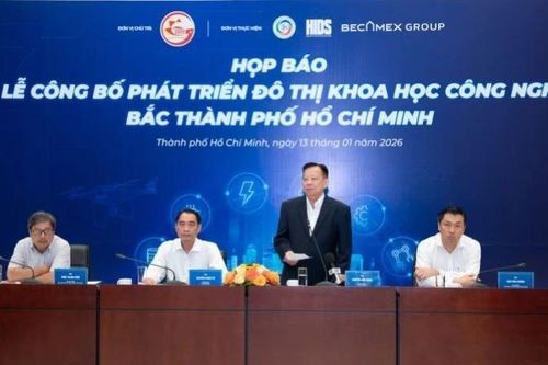 Công bố đề án 'Đô thị Khoa học công nghệ - bắc Thành phố Hồ Chí Minh' vào ngày 15/1
