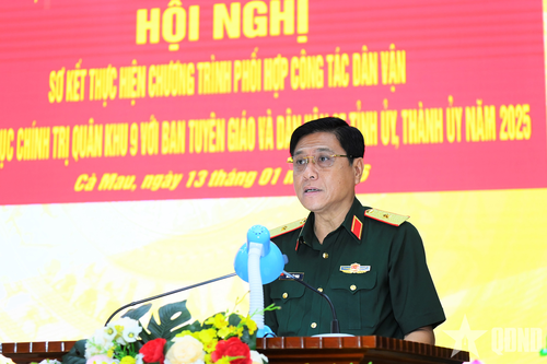 Nâng cao hiệu quả phối hợp giữa Cục Chính trị Quân khu 9 với Ban Tuyên giáo và Dân vận các tỉnh, thành ủy