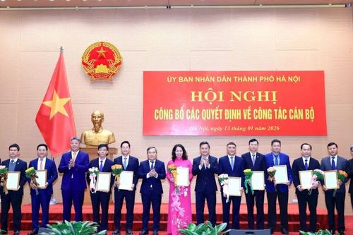 Hà Nội điều động, bổ nhiệm 11 cán bộ chủ chốt các sở ngành, đơn vị