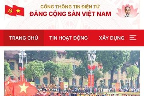 Ban Bí thư ban hành Quy chế quản lý và cung cấp thông tin trên Cổng thông tin điện tử Đảng Cộng sản Việt Nam