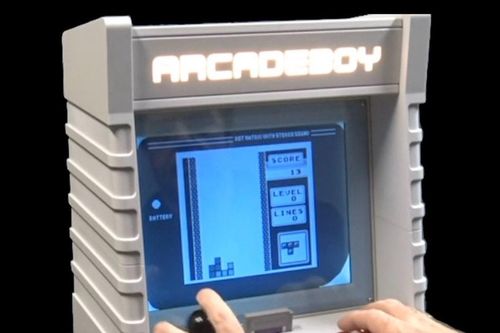 Arcadeboy: Độc đáo dự án biến Nintendo Game Boy thành máy chơi game thùng 12,1 inch