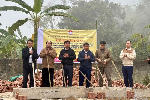Xã Thanh An khởi công nhà Đại đoàn kết cho hộ nghèo