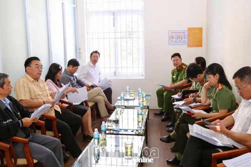 Ban Pháp chế HĐND tỉnh thẩm tra quy định tiêu chí thành lập, số lượng thành viên và mức chi đối với lực lượng bảo vệ an ninh, trật tự cơ sở
