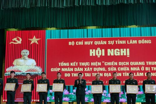 Bộ Chỉ huy quân sự Lâm Đồng hoàn thành thắng lợi 'Chiến dịch Quang Trung'