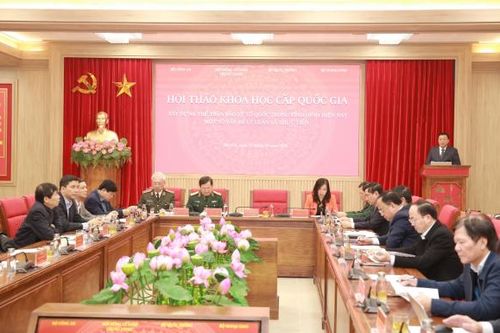 Xây dựng thế trận bảo vệ Tổ quốc trong kỷ nguyên vươn mình của dân tộc