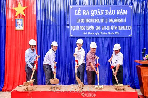Vĩnh Thanh tổng lực xây dựng nông thôn mới hiện đại