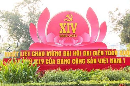 Thủ đô thay áo mới rực rỡ chào mừng Đại hội XIV của Đảng