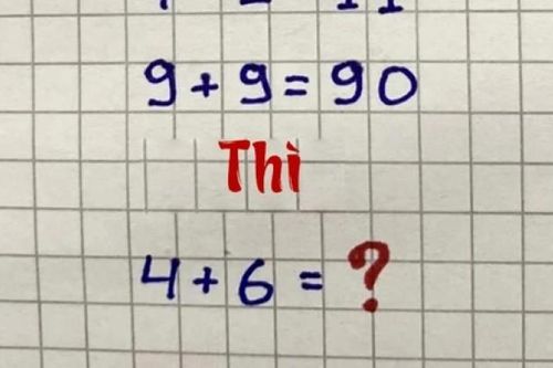 Câu đố toán học 'ngược đời' làm khó cộng đồng mạng