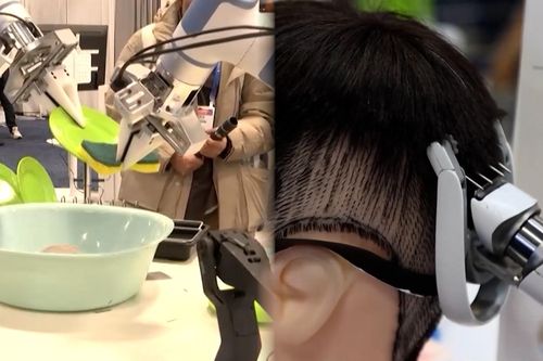 Robot AI cắt tóc, rửa bát, làm tri kỷ với con người