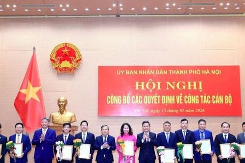 Hà Nội điều động, bổ nhiệm 11 cán bộ chủ chốt các sở, ngành, đơn vị