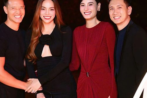 Vợ chồng Hồ Ngọc Hà - Kim Lý chúc mừng 11 năm ngày cưới của Lê Thúy