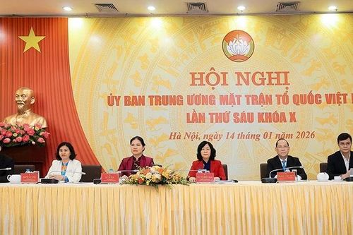 Hội nghị Ủy ban Trung ương Mặt trận Tổ quốc Việt Nam lần thứ 6 khóa X
