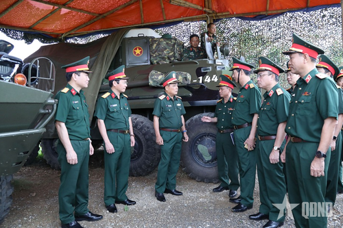Nâng tầm tham mưu chiến lược, bảo đảm hậu cần, kỹ thuật xây dựng Quân đội hiện đại