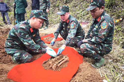 Tuyên Quang: Quy tập thành công 4 bộ hài cốt liệt sĩ tại xã Đồng Văn