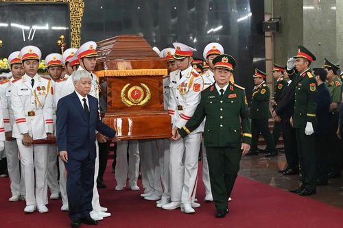 Tiễn biệt Đại tướng, Anh hùng Lực lượng vũ trang nhân dân Lê Văn Dũng