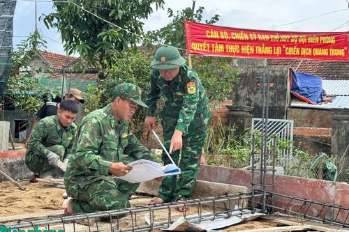 Khẳng định vai trò, trách nhiệm của Bộ đội Biên phòng trong khắc phục hậu quả thiên tai và thực hiện 'Chiến dịch Quang Trung'