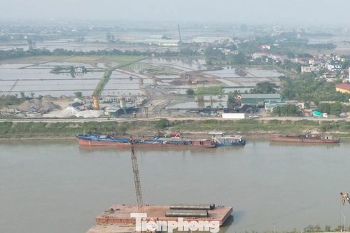 Đường nối Thái Bình - Phố Hiến đang được thi công ra sao?