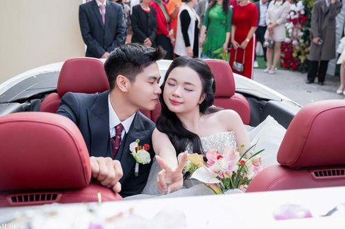 Cưới cô hàng xóm cách nhà 200m, chú rể Thanh Hóa đem xe mui trần đi đón dâu
