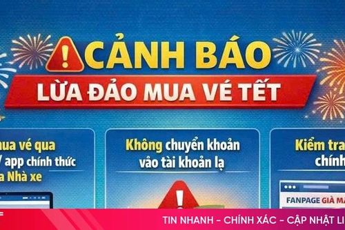 Cảnh giác chiêu trò lừa đảo đặt vé xe khách online dịp Tết