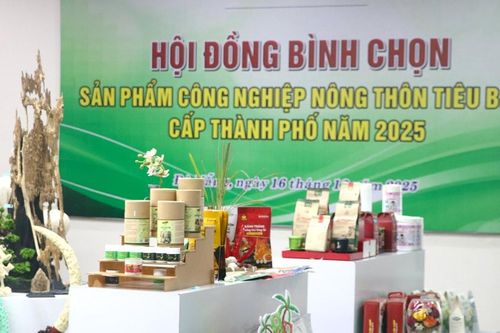 Công nhận 22 sản phẩm công nghiệp nông thôn tiêu biểu cấp thành phố năm 2025