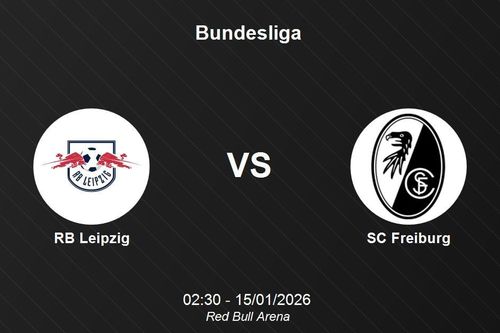 Nhận định RB Leipzig vs SC Freiburg - Bundesliga: Khẳng định sức mạnh tại Red Bull Arena
