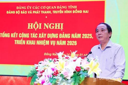 Báo và Phát thanh, truyền hình Đồng Nai tổng kết công tác xây dựng Đảng năm 2025