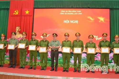 Tội phạm về trật tự xã hội trên địa bàn phường Cao Lãnh giảm sâu