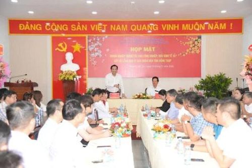 Đồng Tháp sẽ tạo mọi điều kiện thuận lợi cho doanh nghiệp phát triển