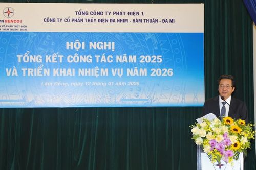 Công ty Cổ phần Thủy điện Đa Nhim - Hàm Thuận - Đa Mi hoàn thành xuất sắc nhiệm vụ năm 2025