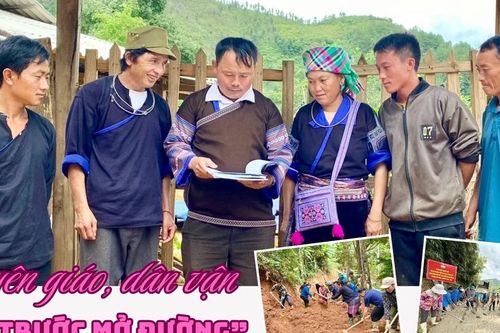 Tuyên giáo, dân vận 'đi trước, mở đường'