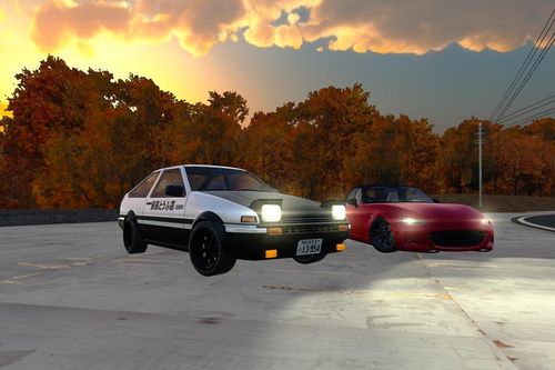 Game đua xe Initial Drift Online lấy cảm hứng từ Initial D đang miễn phí trên Steam