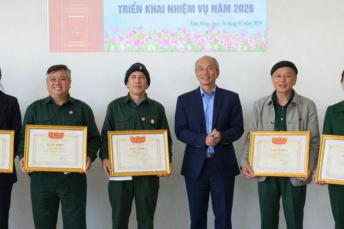 Hội Cựu Thanh niên xung phong Lâm Đồng triển khai nhiệm vụ năm 2026