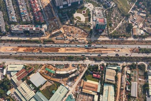 Nút giao Vành đai 3.5 - Đại lộ Thăng Long: Bàn giao 98% mặt bằng, bứt tốc về đích