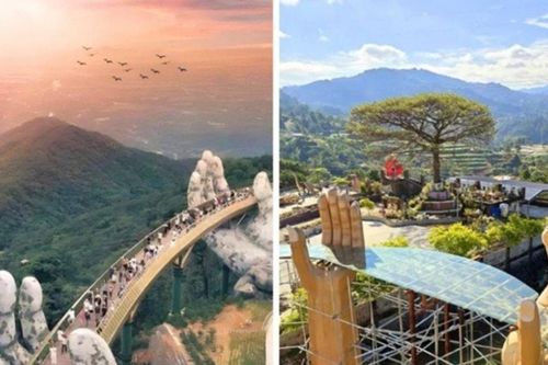 Philippines: Cây cầu bàn tay tại Benguet gây tranh luận vì giống Cầu Vàng Đà Nẵng