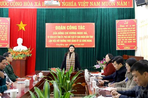 Sủng Máng cần tiếp tục đẩy mạnh tái cơ cấu kinh tế trong nông nghiệp gắn với xây dựng Nông thôn mới
