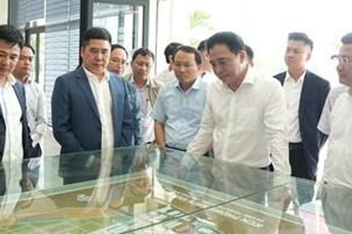 Lãnh đạo UBND thành phố kiểm tra các dự án trọng điểm trên địa bàn