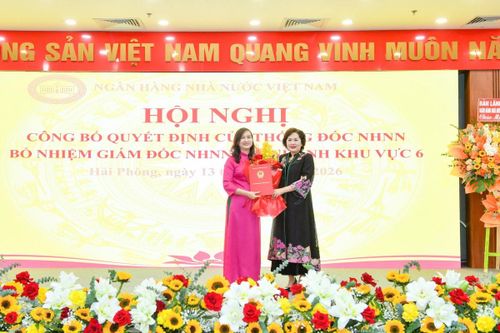 Bổ nhiệm Giám đốc Ngân hàng Nhà nước Khu vực 6
