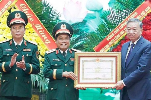 Tổng cục Hậu cần - Kỹ thuật nhận danh hiệu Anh hùng LLVT nhân dân