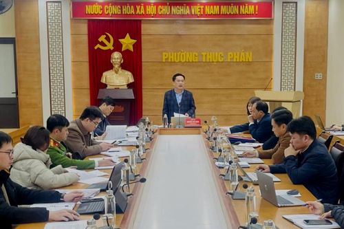 Ủy ban Bầu cử tỉnh kiểm tra công tác chuẩn bị bầu cử tại phường Thục Phán
