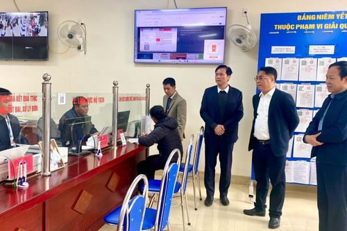 Bí thư Tỉnh ủy Phan Thăng An làm việc với các xã cụm số 2