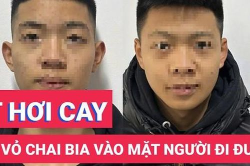 Kinh hãi cảnh 2 thiếu niên rượt đuổi, ném vỏ chai bia vào người đi đường để cướp xe máy