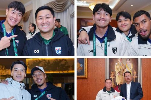 U23 Thái Lan đi ăn tiệc, cười đùa ngay sau thảm bại giải U23 châu Á