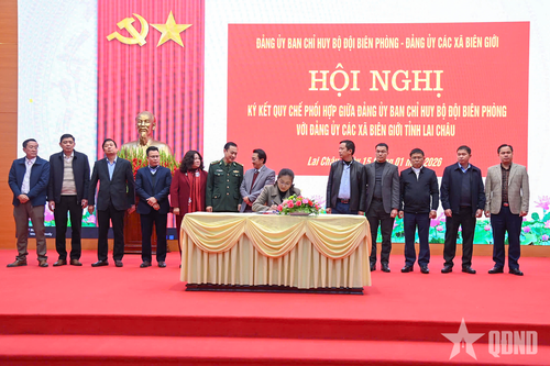 Biên phòng Lai Châu: Xây dựng cơ sở chính trị, hỗ trợ địa phương phát triển