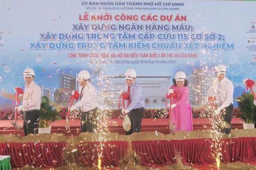 TPHCM khởi công 4 công trình y tế trọng điểm