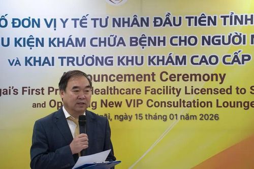 Đơn vị y tế tư nhân đầu tiên ở Quảng Ngãi đủ điều kiện khám chữa bệnh cho người nước ngoài