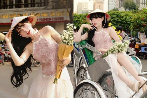 Bảo Khuyên Susan gia nhập đường đua chào Tết với loạt ảnh dạo phố cực xinh